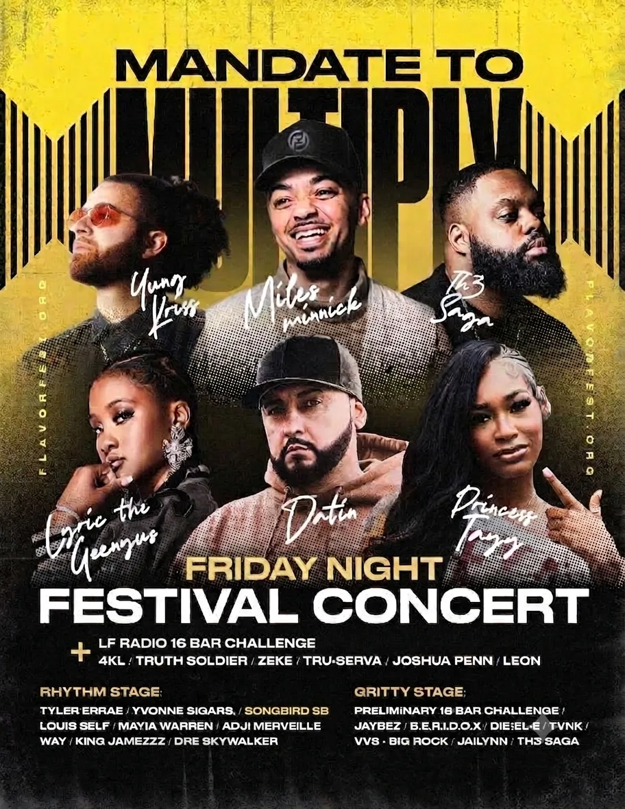 Flavor Fest 2026 — Friday Concerts image