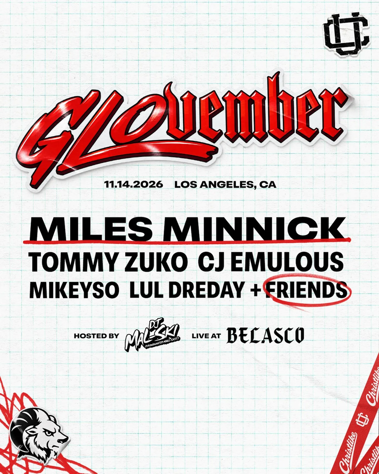Miles Minnick — GLOVEMBER image